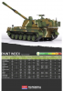 Academy 13561 ROK Army K9A1 155mm Self-Propelled Howitzer 1/35